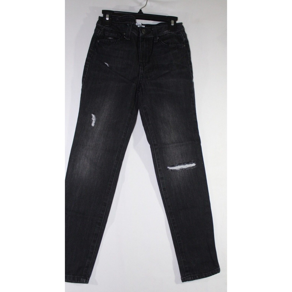 RSQ Girlfriend Fit Jeans, Girls Size 8, Black - Picture 3 of 13